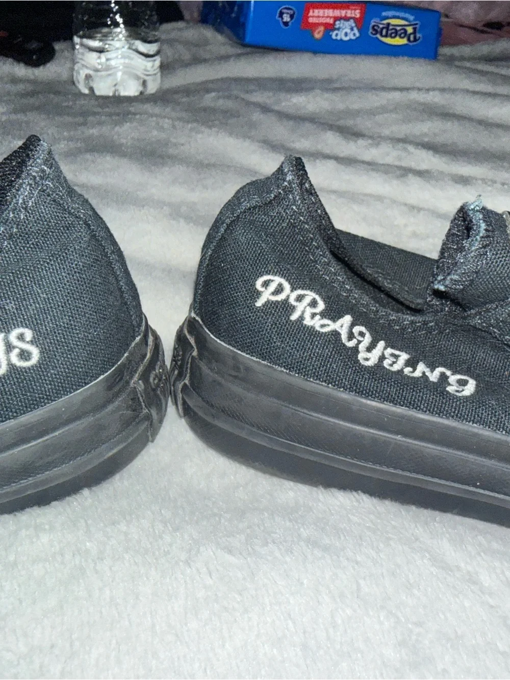 Converse All Black Low-Top Sneakers - Picture 4 of 9